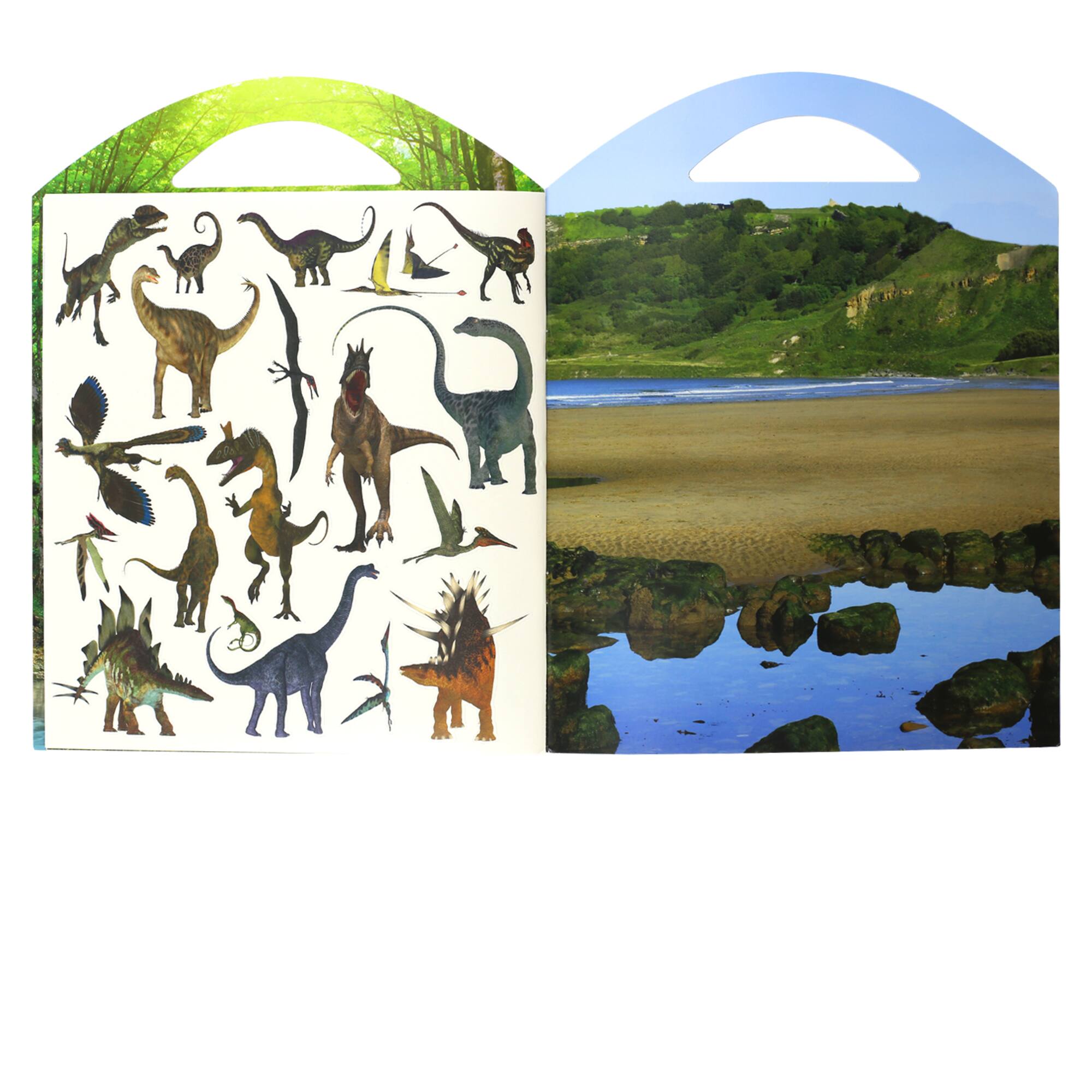 Dinosaur Grab & Go Sticker Set